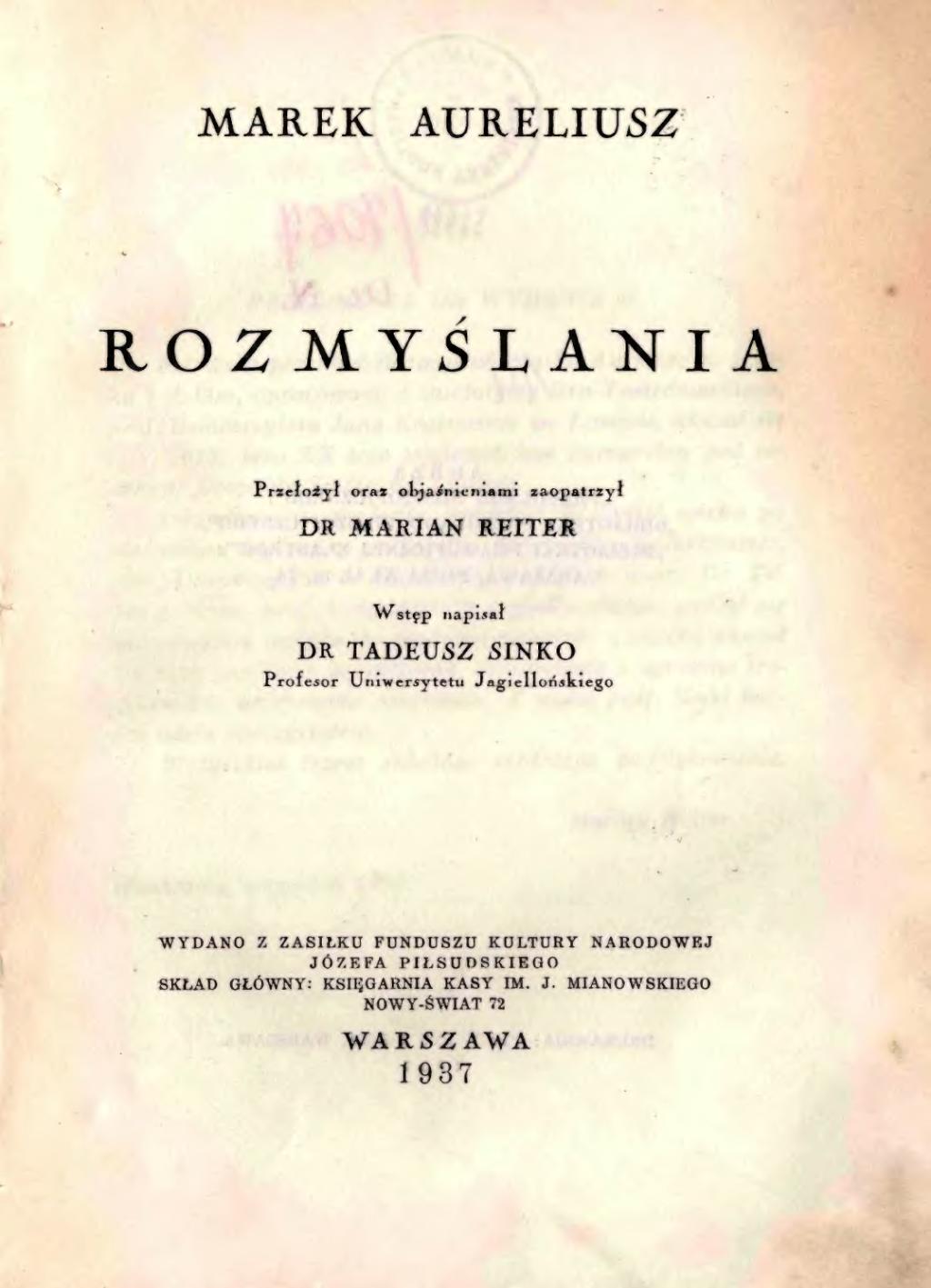 PL_Marek_Aureliusz_-_Rozmyślania.djvu